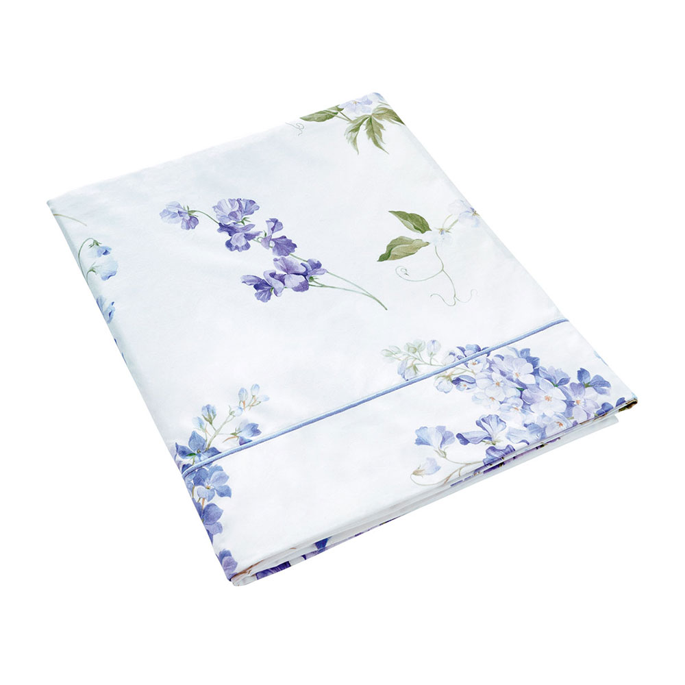 Drap plat Charme Bleu Anne de Solène