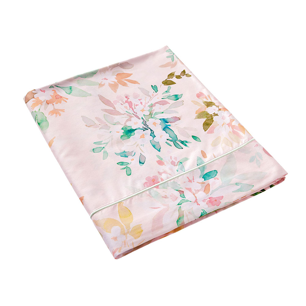 Drap plat Nil Rose Anne de Solène