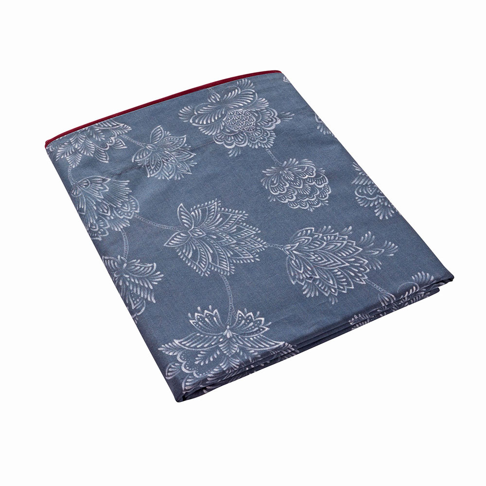 Drap plat Nocturne Indigo Anne de Solène