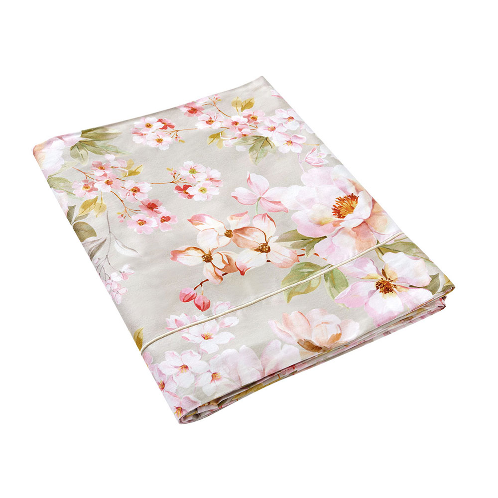 Drap plat Voya­geuse Rose Anne de Solène