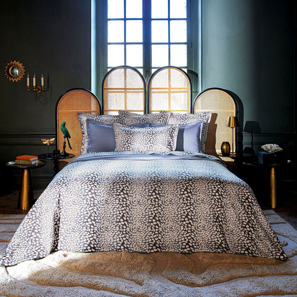 Housse de couette Imagi­naire Bleu Nuit Anne de Solène