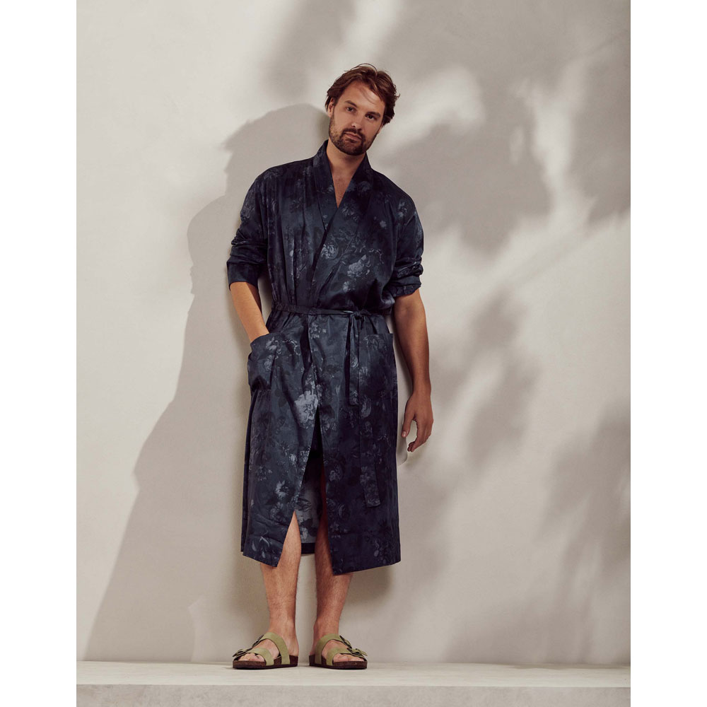 Kimono Pete Floor Night­blue Essenza