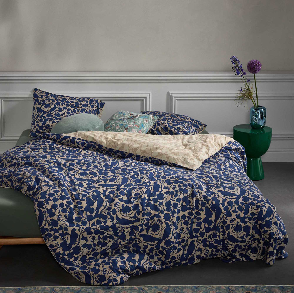 Parure de couette Rosie Bijou Blue Essenza