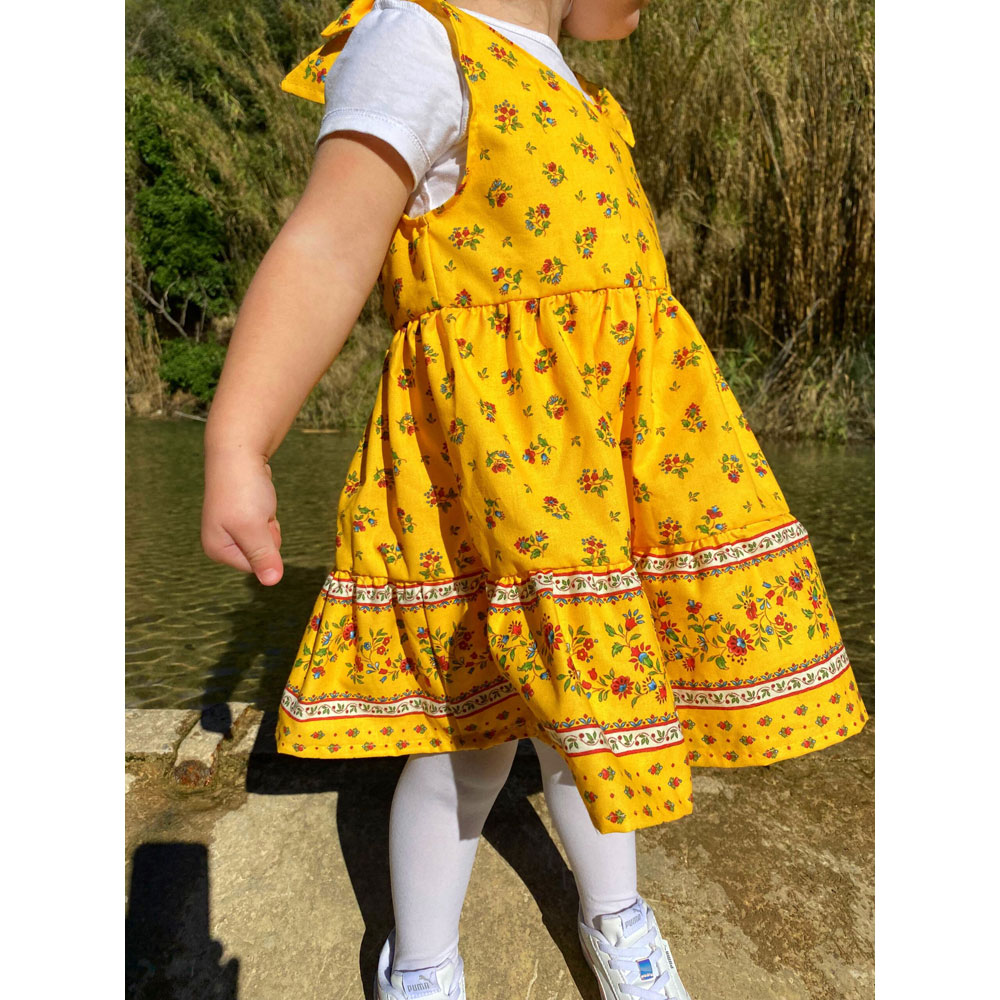 Robe Caline Jaune L’En­so­leillade