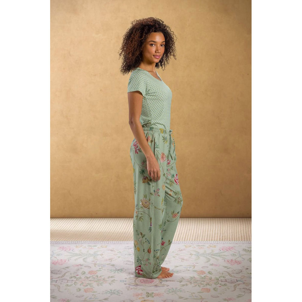 Panta­lon Droit La Dolce Vita Light Green Pip Studio