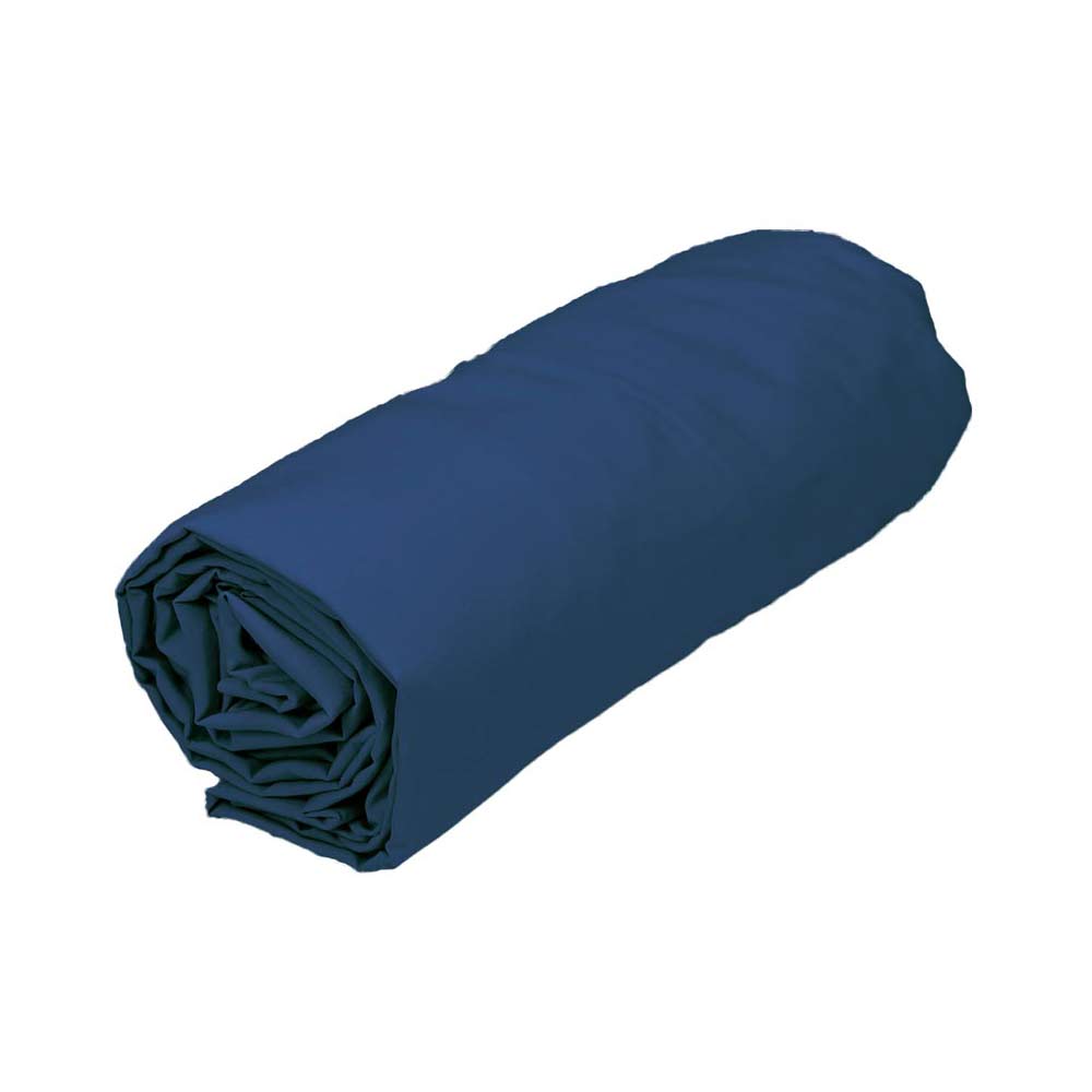 Drap housse Percale Indigo Sensei