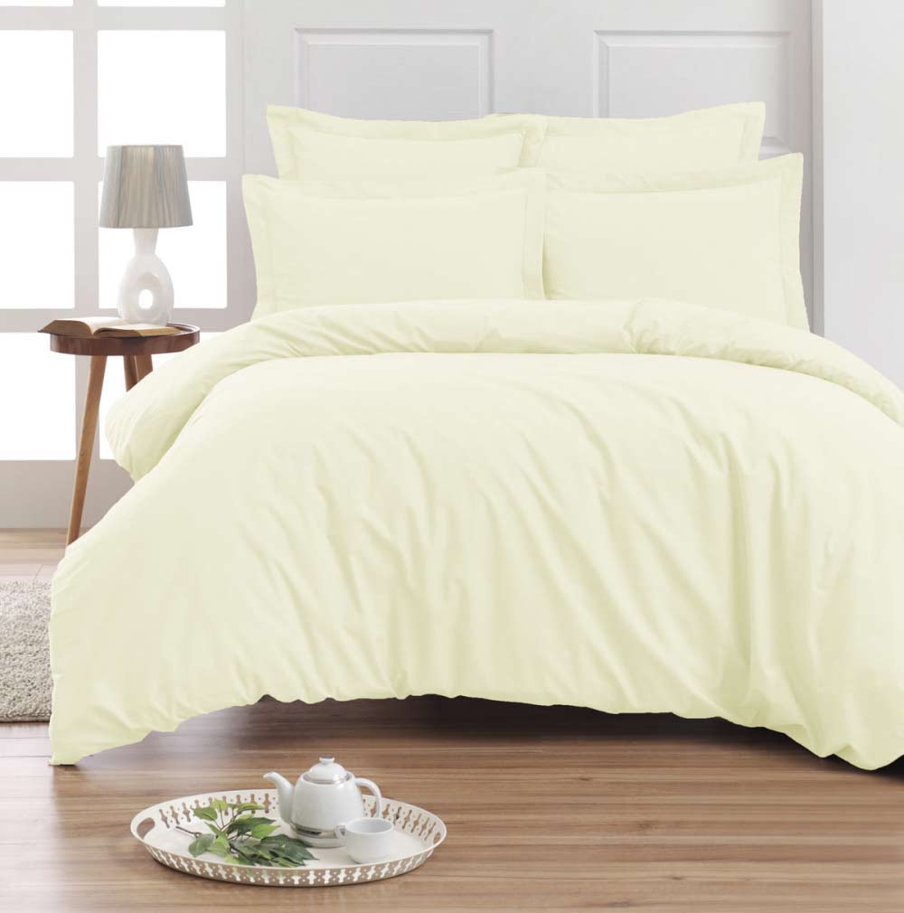 Housse de couette Percale Ecru Sensei