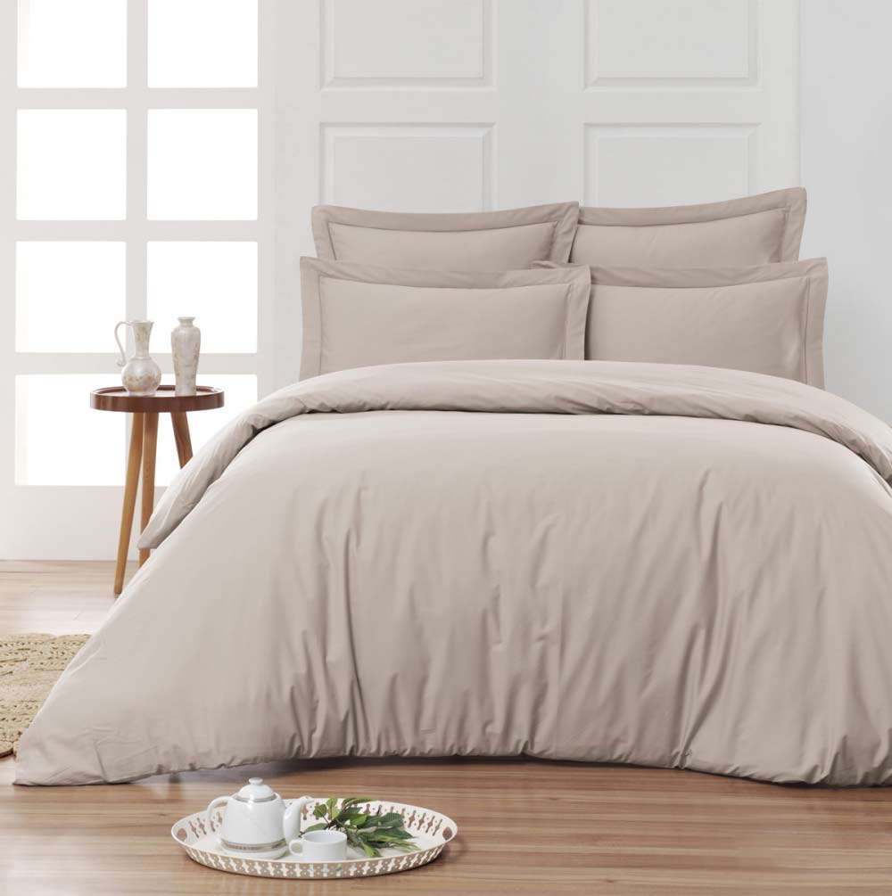 Housse de couette Percale Ficelle Sensei