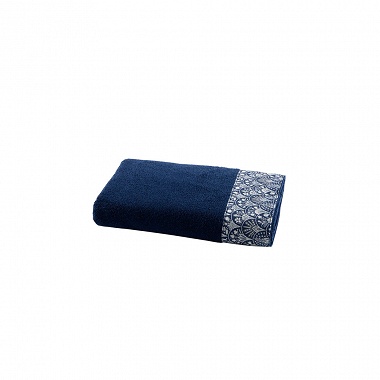 Serviette de toilette Galante Navy Anne de Solène