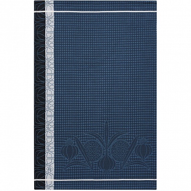 4 Essuie mains Ail Bleu Le Jacquard Français