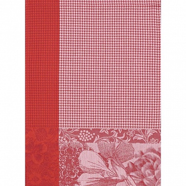 4 Essuie mains Fleurs à croquer Fleur Le Jacquard Français