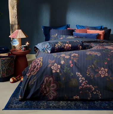 Parure de couette Buenas Noches Dark Blue Pip Studio