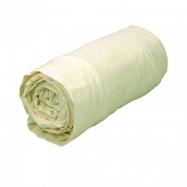 Drap housse Percale Ecru Sensei