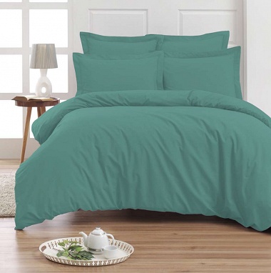 Housse de couette Percale Aqua Sensei