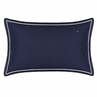 Taies d’oreiller TH Plain Satin Navy Tommy Hilfi­ger