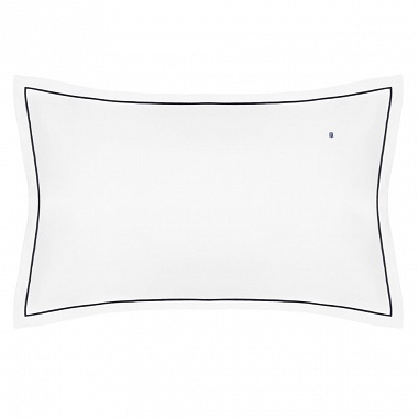 Taies d’oreiller TH Plain Satin White Tommy Hilfi­ger