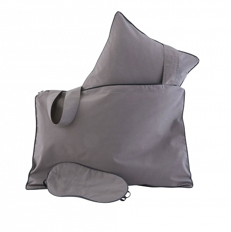 Set de voyage Mon Ami Brun 50% duvet canard 28×41 cm Drouault