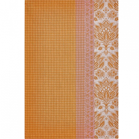 4 Essuie mains Confi­tures Terre Cuite 38×54 cm Le Jacquard Français