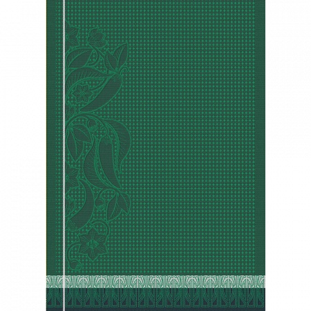 4 Essuie mains Piments Vert 60×80 cm Le Jacquard Français