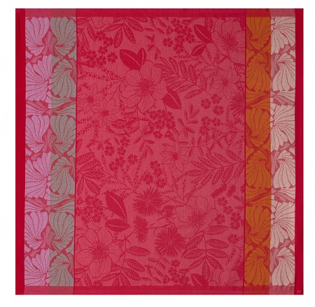 4 serviettes de table Cottage Fleury 58×58 cm Le Jacquard Français