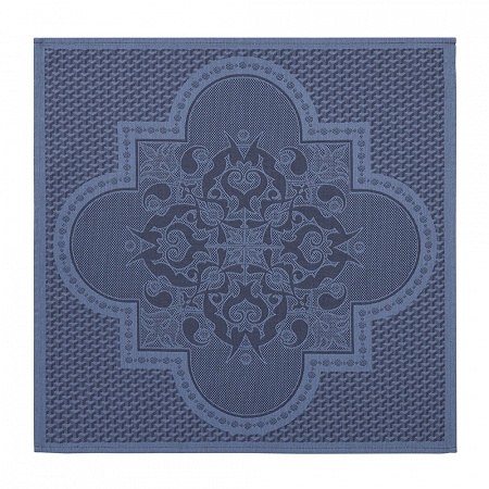 4 serviettes de table Palais Véni­tien Adria­tique 58×58 cm Le Jacquard Français