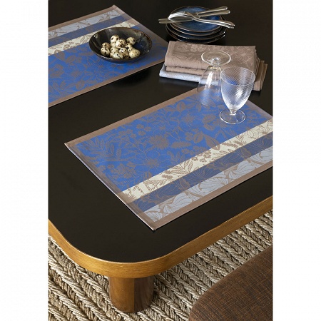 4 sets de table enduits Cottage Cosy 50×36 cm Le Jacquard Français