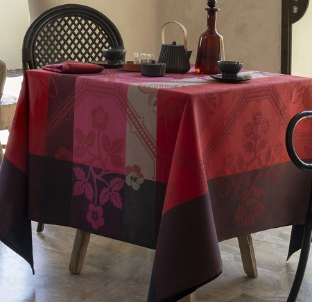 4 sets de table enduits Hacienda Bolero 50×36 cm Le Jacquard Français