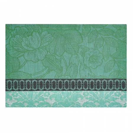 4 sets de table Esca­pade Tropi­cale Camé­léon 50×36 cm Le Jacquard Français