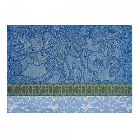 4 sets de table Esca­pade Tropi­cale Perroquet 50×36 cm Le Jacquard Français