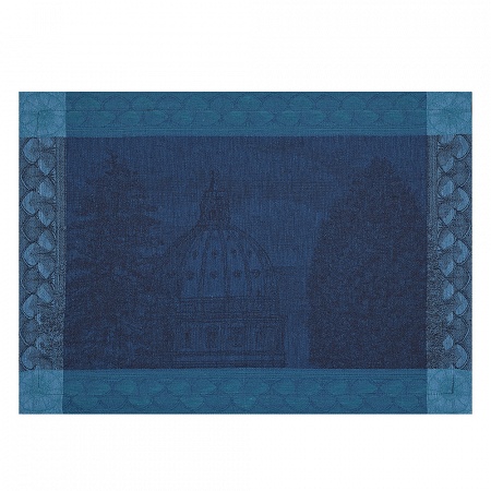 4 Sets de table Sympho­nie Baroque Crépus­cule 54×38 cm Le Jacquard Français