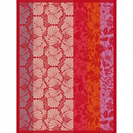 4 Torchons Cottage Fleury 60×80 cm Le Jacquard Français