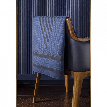 Drap de douche Bath Club Ombre Marine 70×140 cm Le Jacquard Français