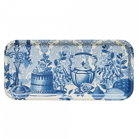 Plateau Festin Cris­tal 32×15 cm Le Jacquard Français