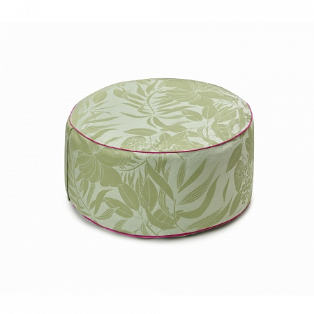 Pouf Nature Urbaine Gazon 50×30 cm Le Jacquard Français