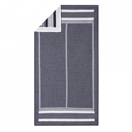 Serviette de toilette Bath Club Ecume Marine 50×100 cm Le Jacquard Français