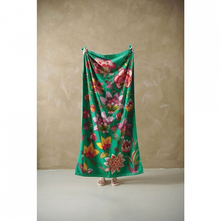 Drap de plage Sunny Side Up Green 100×180 cm Pip Studio