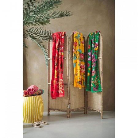 Drap de plage Sunny Side Up Green 100×180 cm Pip Studio