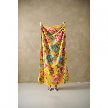 Drap de plage Sunny Side Up Yellow 100×180 cm Pip Studio