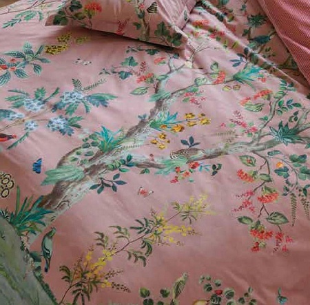 Pip Studio Housse De Couette Taies Percale Wild Tree Pink