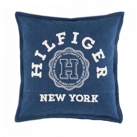 Housse de cous­sin Hilfi­ger Heri­tage Denim 40×40 cm Tommy Hilfi­ger