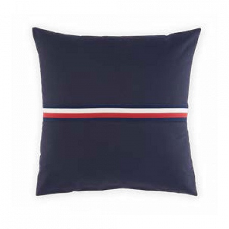 Housse de cous­sin TH Ribbon Navy 40×40 cm Tommy Hilfi­ger