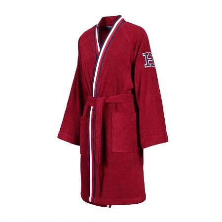 Peignoir Kimono Teddy Wine M Tommy Hilfi­ger